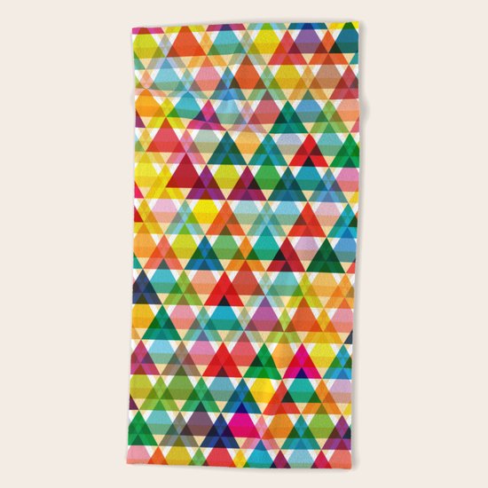 Tryangl Beach Towel