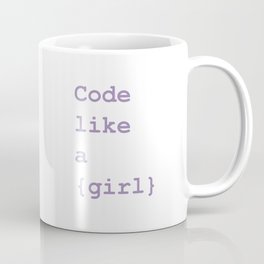 Code like a girl Mug