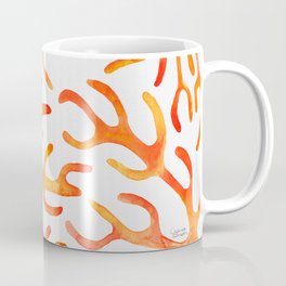 Coral Watercolor - Orange Mug