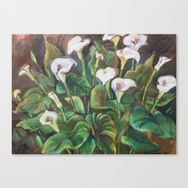 Lillies (2) Canvas Print
