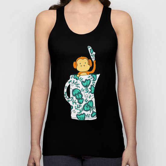 Dinnerware sets - Monkey in a jug Unisex Tank Top