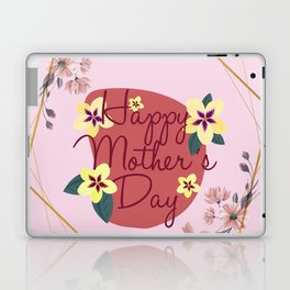 Happy Mother's Day Art Print Laptop Skin