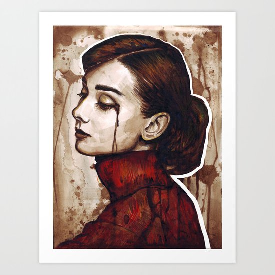 Audrey Art Print