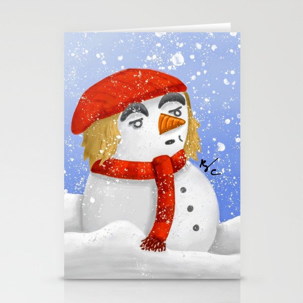 Snowman Joe Stationery Cards