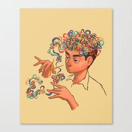Tangled Thoughts Canvas Print