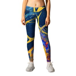 Gold tree of life Leggings