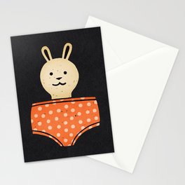 Bunny Pants XL Stationery Card