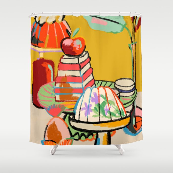 SWEET TOOTH  Shower Curtain