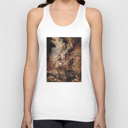 The Fall of the Damned - Peter Paul Rubens 1620 Unisex Tank Top