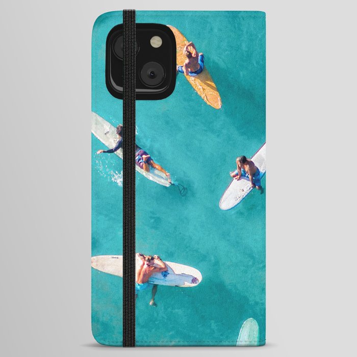 Surfers Traffic Jam iPhone Wallet Case