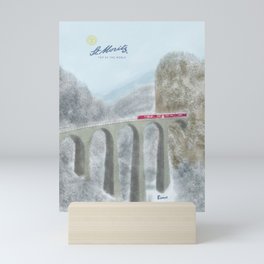 Bernina Express Mini Art Print