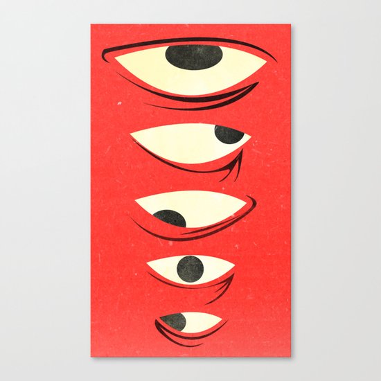 know where to look Canvas Print