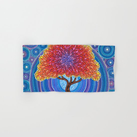 Autumn Blossoms Hand & Bath Towel
