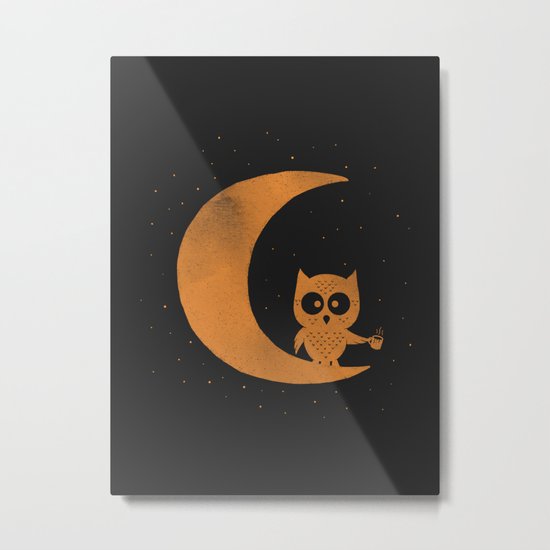 Caffeine FX Metal Print