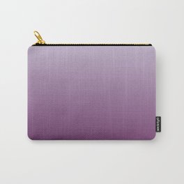 Grape Juice modern abstract purple color ombre pattern  Carry-All Pouch