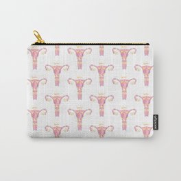 Royal Uterus Pattern Carry-All Pouch