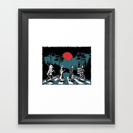 DemonSlayer Abbey Road  Framed Art Print