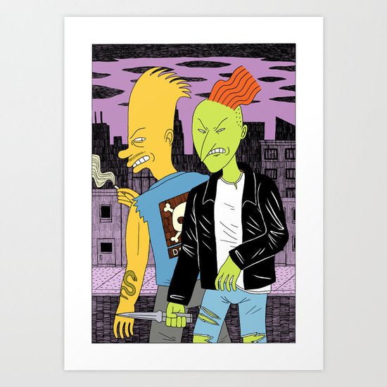 Bad Boys Art Print