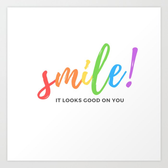 Smile It Looks Good on You #sharegoodness #spreadpositivity