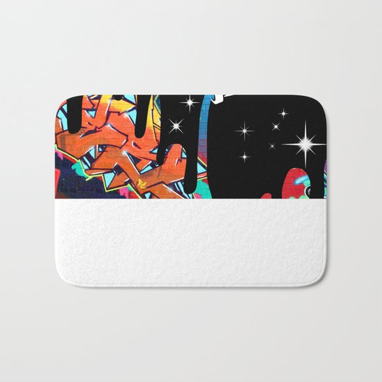 graffiti Bath Mat