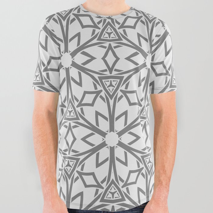 Seamless line patterns. Stylish decorative geometric decoration. Abstract vintage illustration. Modern style.  All Over Graphic Tee