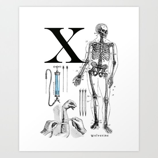 ET-Wolverine Art Print