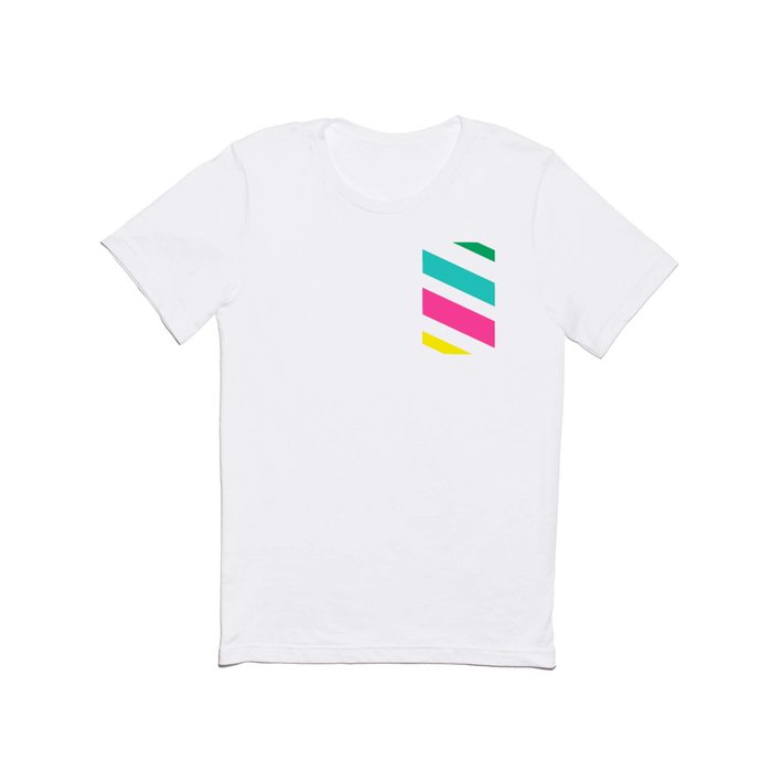 Diagonal Stripes 2 T Shirt