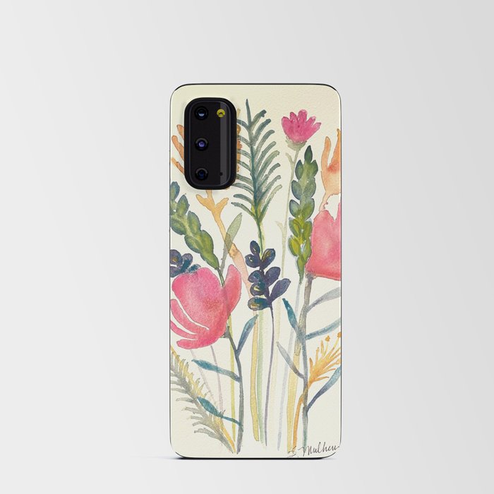 Tropical Flowers Android Card Case