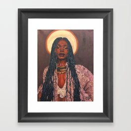 Divine Feminine Energy Framed Art Print