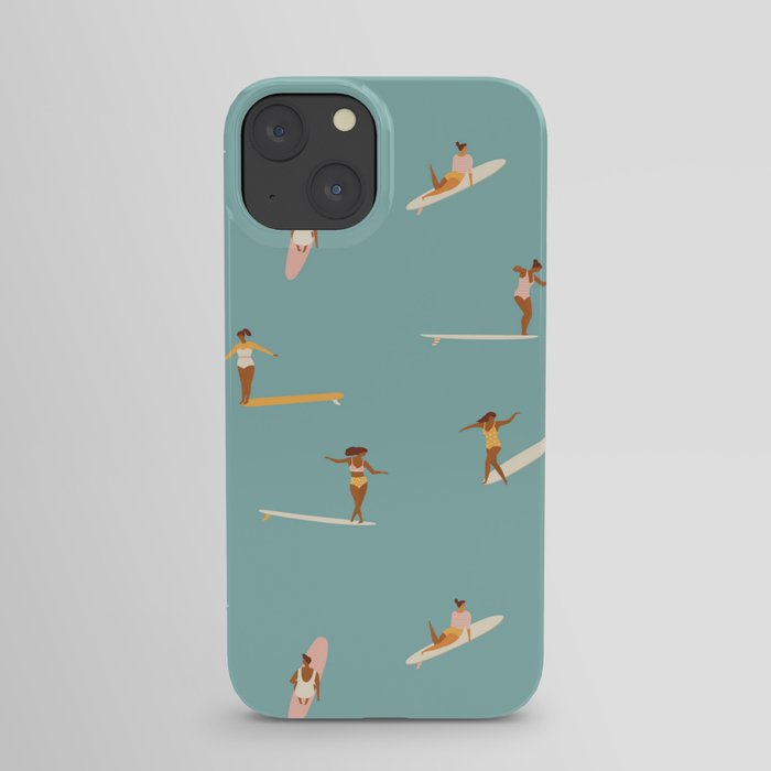 Surf girls iPhone Case