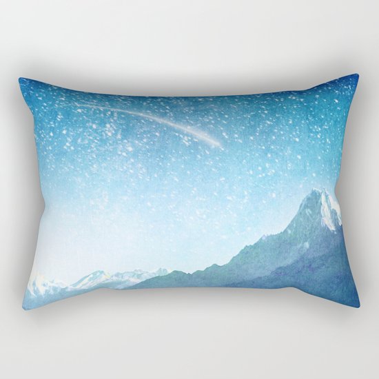 A Brilliant Star Rectangular Pillow
