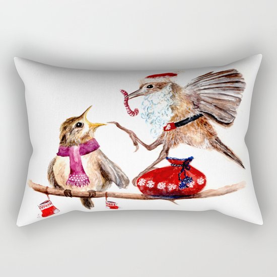 Santa Rectangular Pillow