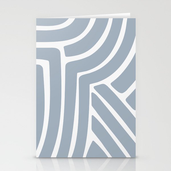 Abstract Stripes LXXI Stationery Cards