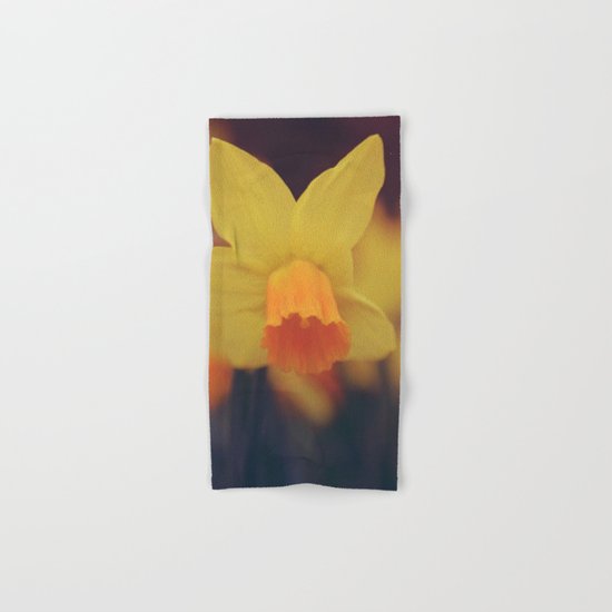 Yellow Narcissus #2 Hand & Bath Towel