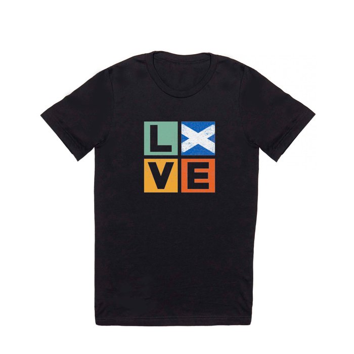 Scotland Love T Shirt