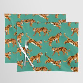 Bengal Tigers - Sea Green Placemat