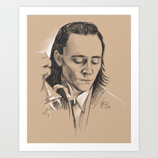 Badass Art Print