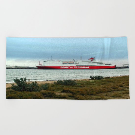Spirit of Tasmania Beach Towel