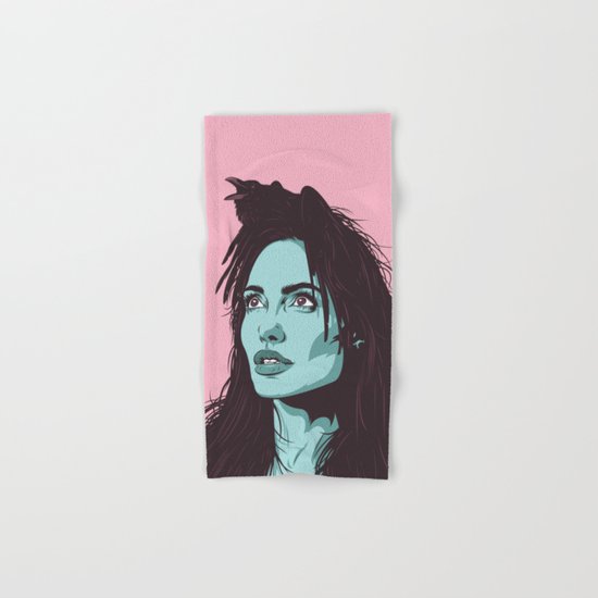 Queen of the Ravens Hand & Bath Towel