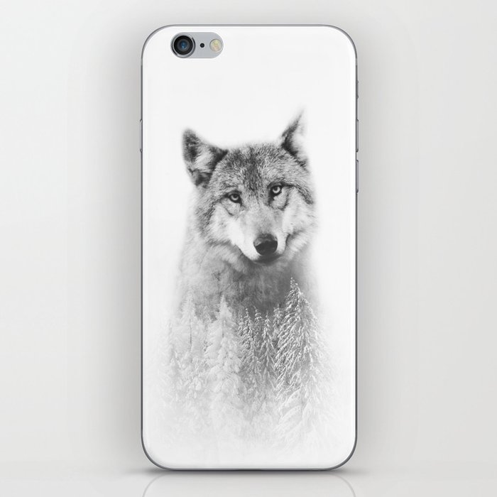 The Wolf and the Forest iPhone Skin