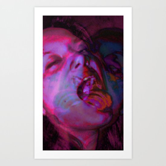 La Chica Loca Art Print