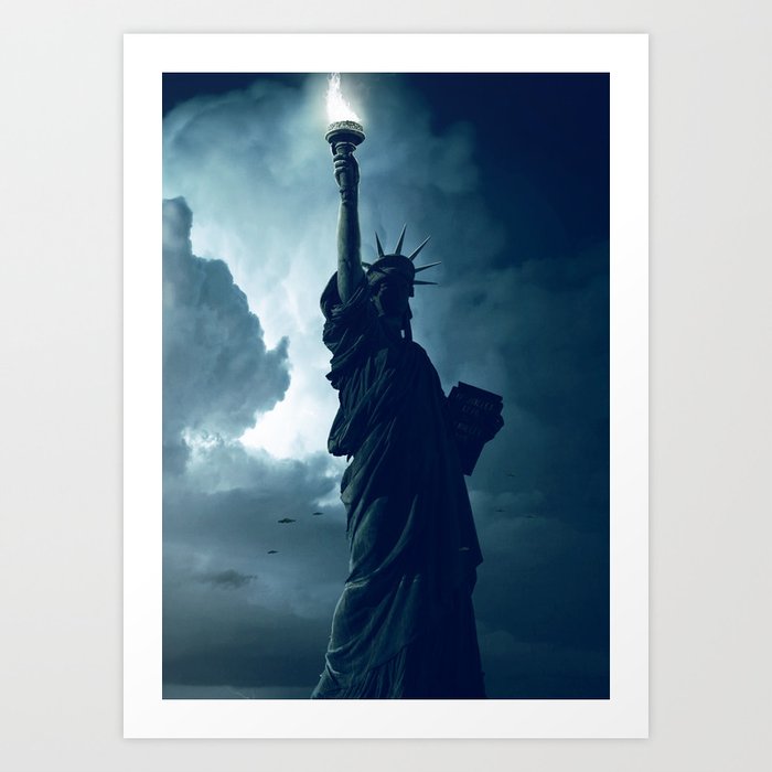 Statue of Liberty 2056 Art Print