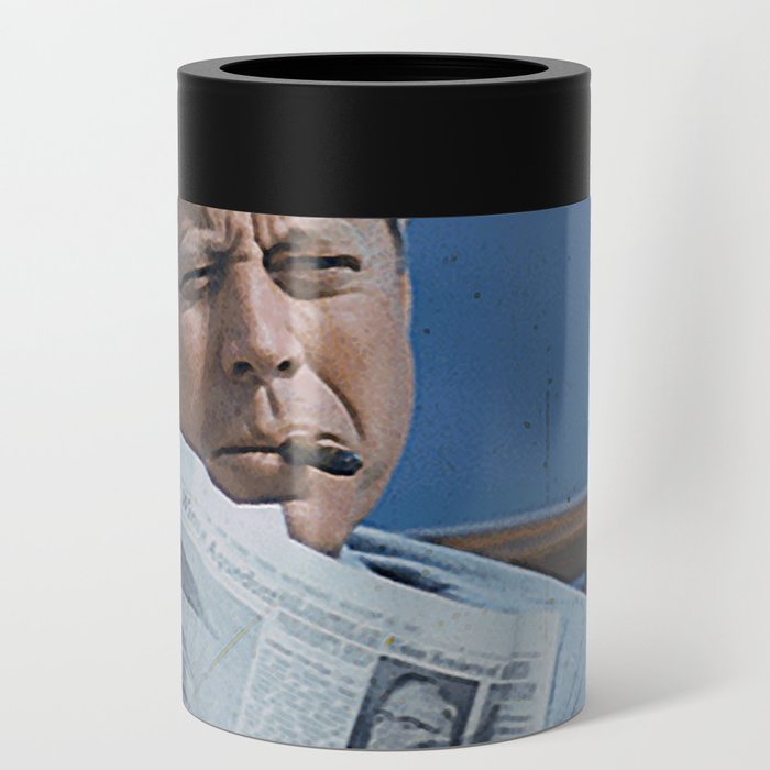 John F. Kennedy Reading Can Cooler
