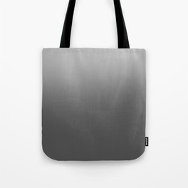 Grey And White Gradient Tote Bag