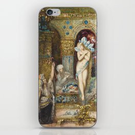 The fables - a summoning - Gustave Moreau iPhone Skin
