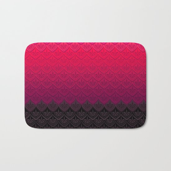ELENA PATTERN - FLAMENCO VERSION Bath Mat