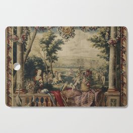 Antique 17th Century 'July' Louis XIV French Chateau Tapestry Cutting Board