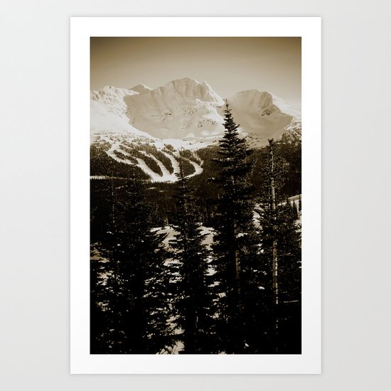 whistler, BC Art Print