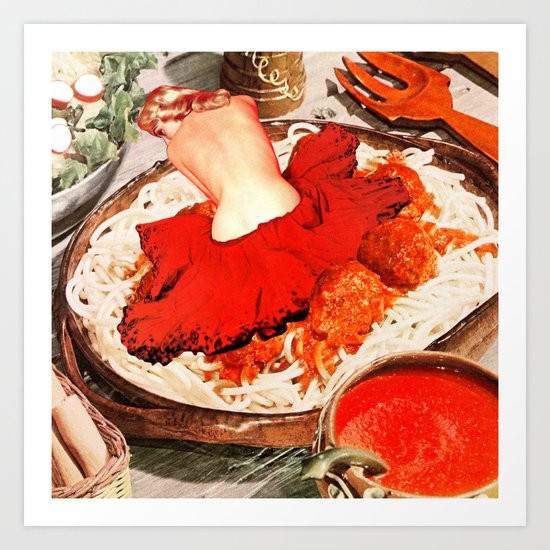 Monthly Sauce Art Print