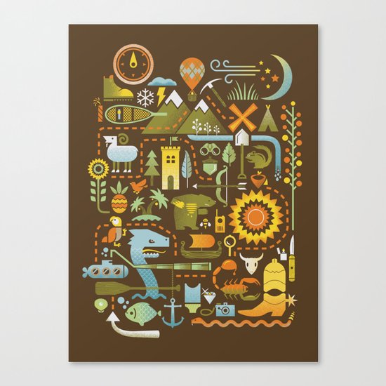 Treasure Chest Canvas Print